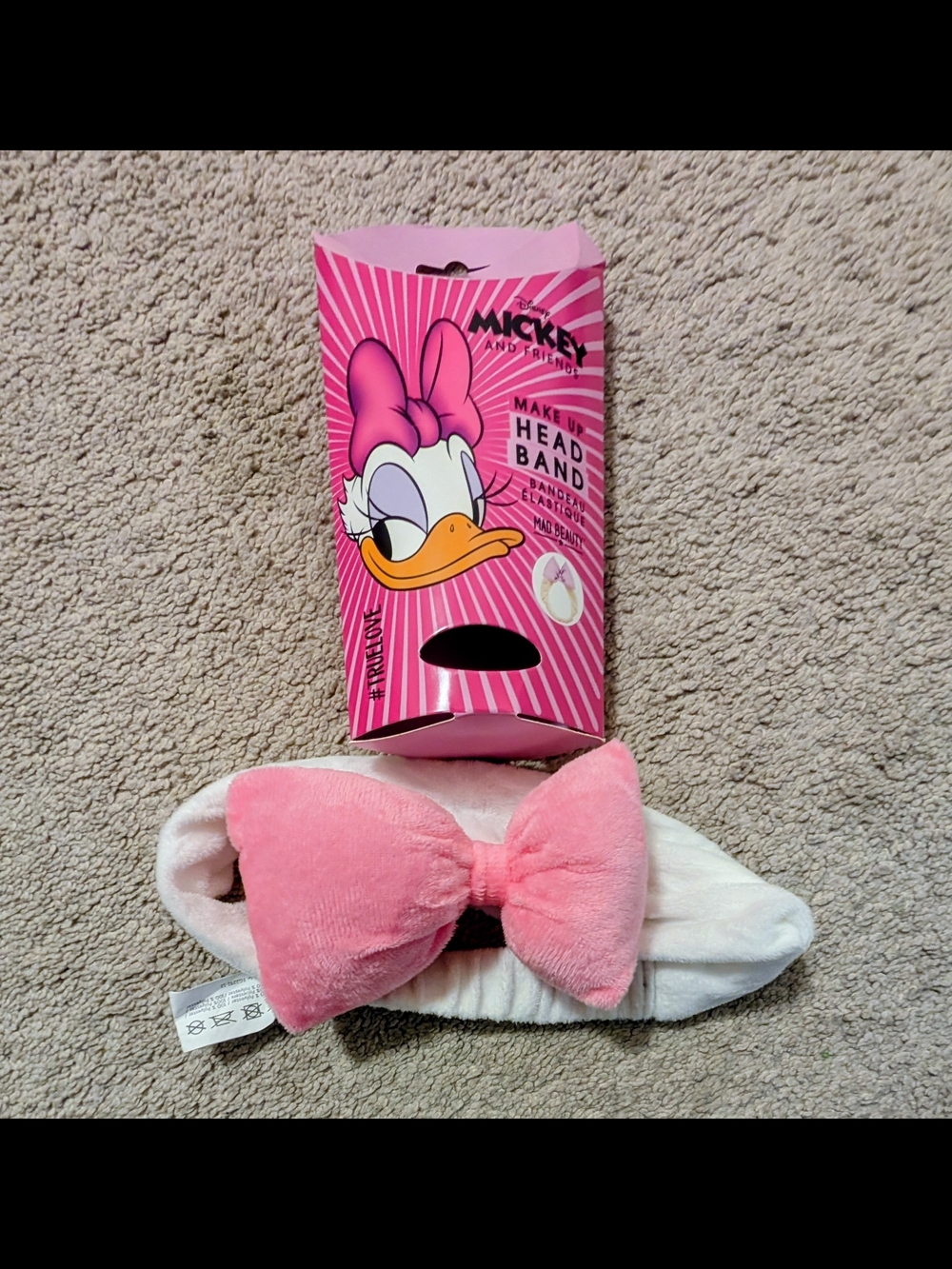 ✨Free With Purchase✨Disney White Plush Headband